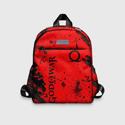 Детский рюкзак God of War Брызги крови, цвет: 3D-принт