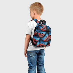 Детский рюкзак POPPY PLAYTIME ХАГИ ВАГИ ЛИЦО МОНСТРА, цвет: 3D-принт — фото 2
