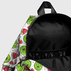 Детский рюкзак Арбузы, много арбузов!, цвет: 3D-принт — фото 2