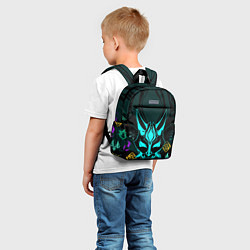 Детский рюкзак GENSHIN IMPACT ГЕНШИН ИМПАКТ СЯО МАСКА, цвет: 3D-принт — фото 2