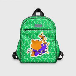 Детский рюкзак Новогодний тигра, цвет: 3D-принт