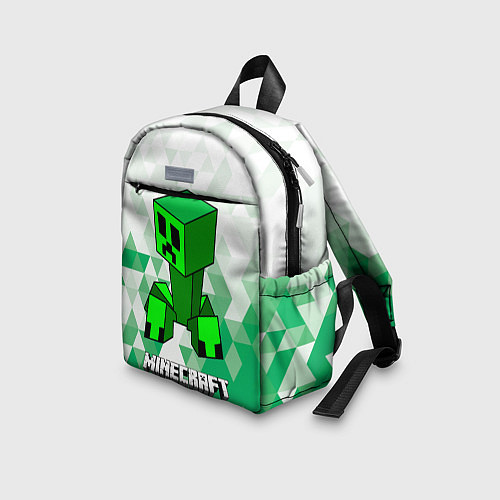 Детский рюкзак Minecraft Creeper ползучий камикадзе / 3D-принт – фото 3