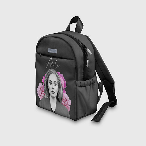 Детский рюкзак Flowers Adele / 3D-принт – фото 3