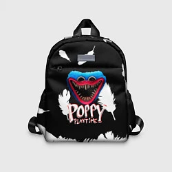 Детский рюкзак Poppy Playtime Перья, цвет: 3D-принт