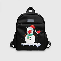 Детский рюкзак Cartoon Dab Snowman, цвет: 3D-принт