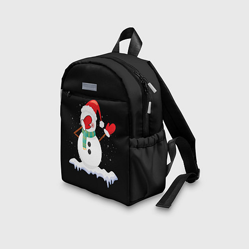 Детский рюкзак Cartoon Dab Snowman / 3D-принт – фото 3