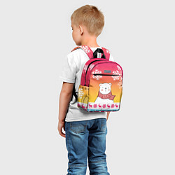 Детский рюкзак ДРУЖОЧЕК МИШКА, цвет: 3D-принт — фото 2