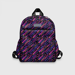 Детский рюкзак Сильный STRONG, цвет: 3D-принт