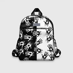 Детский рюкзак Death Stranding паттерн логотипов, цвет: 3D-принт