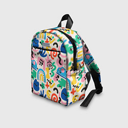 Детский рюкзак Абстракция рисунок, цвет: 3D-принт — фото 2
