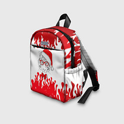 Детский рюкзак Новогодний тигр Нарисованный огонь, цвет: 3D-принт — фото 2