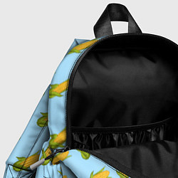 Детский рюкзак Кукуруза паттерн, цвет: 3D-принт — фото 2