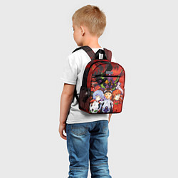 Детский рюкзак Евангелион, или сокращённо Ева, цвет: 3D-принт — фото 2
