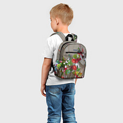Детский рюкзак Зимние ягоды, цвет: 3D-принт — фото 2