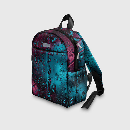 Детский рюкзак Ностальгия фиолетового дождя / 3D-принт – фото 3