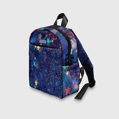 Детский рюкзак Звездное небо мечтателя / 3D-принт – фото 3