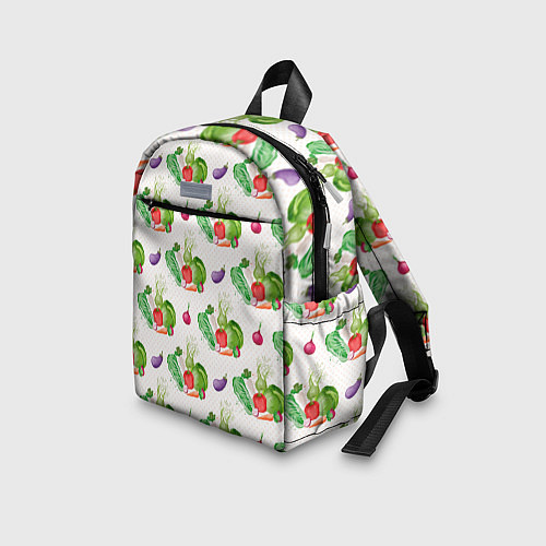 Детский рюкзак Овощи с огорода / 3D-принт – фото 3