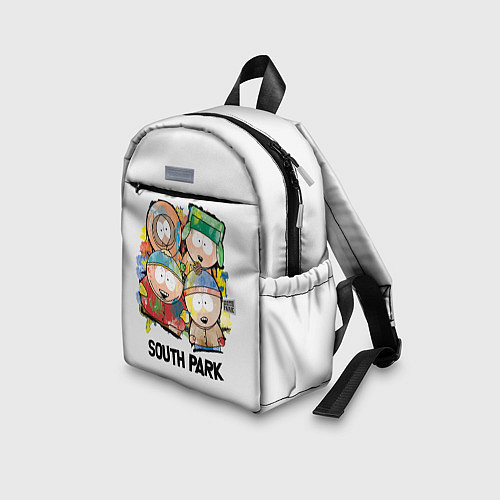 Детский рюкзак South Park - Южный парк краски / 3D-принт – фото 3