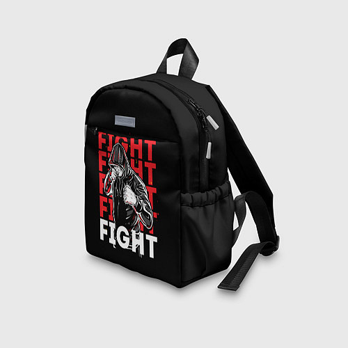 Детский рюкзак FIGHT FIGHT FIGHT / 3D-принт – фото 3