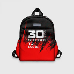 Детский рюкзак 30 Seconds to Mars: Брызги, цвет: 3D-принт