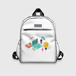 Детский рюкзак На рабочем столе, цвет: 3D-принт