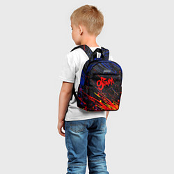 Детский рюкзак 9 грамм брызги красок цвета 3D-принт — фото 2