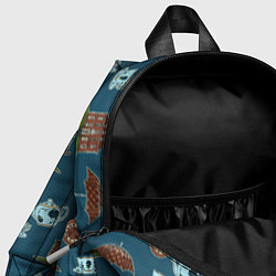 Детский рюкзак Англия паттерн, цвет: 3D-принт — фото 2