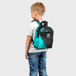 Детский рюкзак 6IX9INE Текстура, цвет: 3D-принт — фото 2