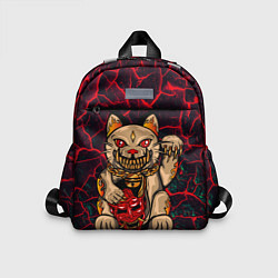 Детский рюкзак Злой кот Вуду, цвет: 3D-принт