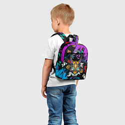 Детский рюкзак Genshin Impact стихия Маска Сяо, цвет: 3D-принт — фото 2