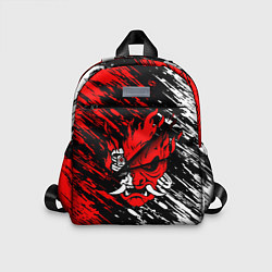 Детский рюкзак SAMURAI LOGO CYBERPUNK 2077, цвет: 3D-принт