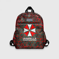 Детский рюкзак Umbrella Corporation соты, цвет: 3D-принт