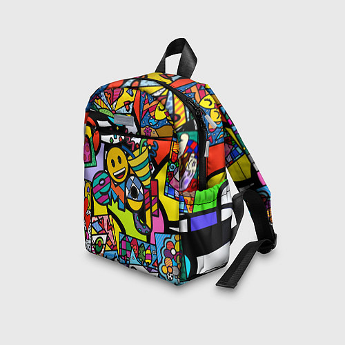 Детский рюкзак Romero Britto - emoji / 3D-принт – фото 3