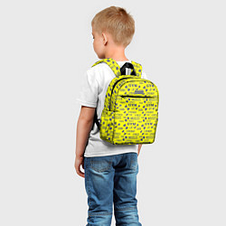Детский рюкзак GYM Спортзал, цвет: 3D-принт — фото 2