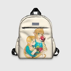 Детский рюкзак Линк и Зельда с яблоками, цвет: 3D-принт