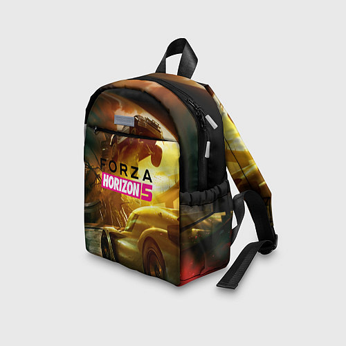 Детский рюкзак Forza Horizon 5 - crazy race / 3D-принт – фото 3