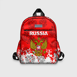 Детский рюкзак Russia Паттерн Гербов, цвет: 3D-принт