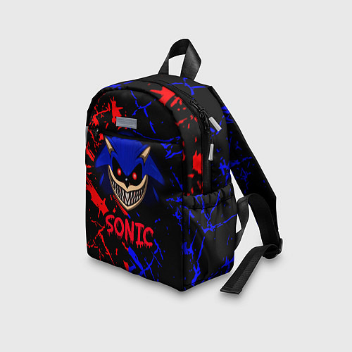 Детский рюкзак SONIC EXE DARK SONIC / 3D-принт – фото 3