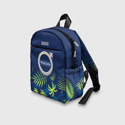 Детский рюкзак Volvo Тропические листья / 3D-принт – фото 3
