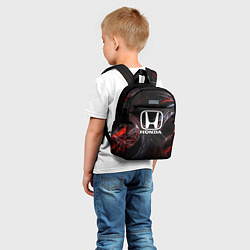 Детский рюкзак Honda разводы, цвет: 3D-принт — фото 2
