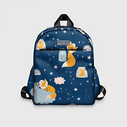 Детский рюкзак Спящий лисенокsleeping fox, цвет: 3D-принт
