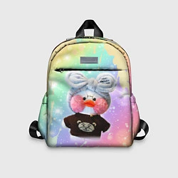 Детский рюкзак УТОЧКА ЛАЛАФАНФАН Радуга, цвет: 3D-принт