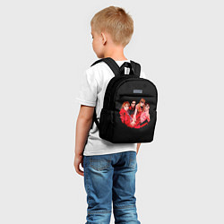 Детский рюкзак Maneskin red, цвет: 3D-принт — фото 2