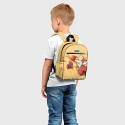 Детский рюкзак Сайтама - One Punch Man, цвет: 3D-принт — фото 2