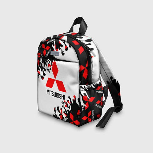 Детский рюкзак Mitsubishi Fire Pattern / 3D-принт – фото 3