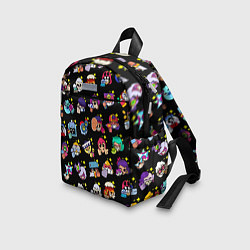 Детский рюкзак Особые редкие значки Бравл Все Пины черный фон Spe, цвет: 3D-принт — фото 2