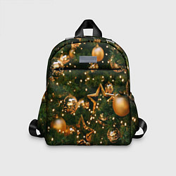 Детский рюкзак Праздничная Елочка, цвет: 3D-принт