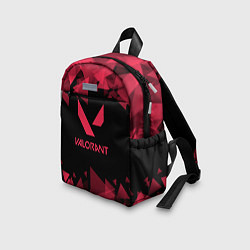 Детский рюкзак Valorant - Геометрия, цвет: 3D-принт — фото 2