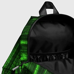 Детский рюкзак Бегущий по коду, цвет: 3D-принт — фото 2