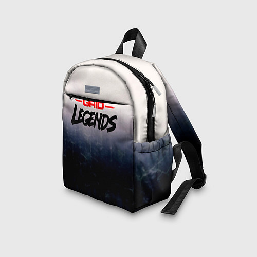 Детский рюкзак Grid Legends, лого / 3D-принт – фото 3